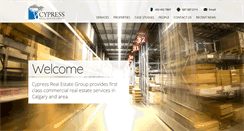 Desktop Screenshot of cypressgroup.ca